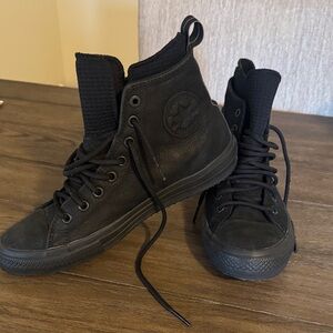 Converse Black High-Top Sneakers